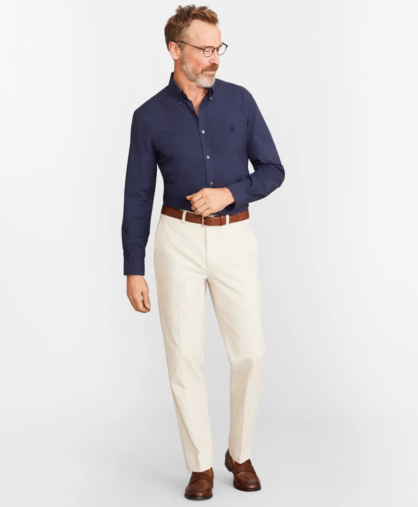 Clark Fit Twill Chino Pants, image 2