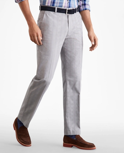 Clark Fit Glen Plaid Stretch Advantage Chino® Pants, image 1