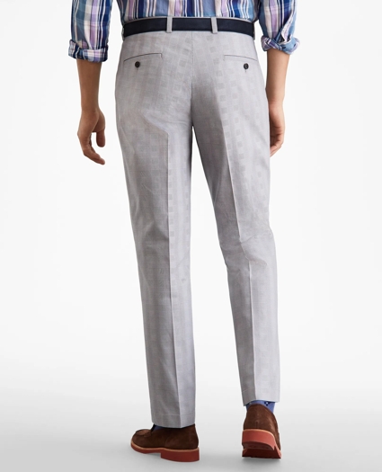 Clark Fit Glen Plaid Stretch Advantage Chino® Pants, image 3