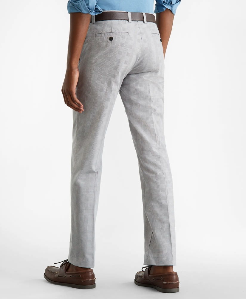 Milano Fit Glen Plaid Stretch Advantage Chino® Pants, image 3