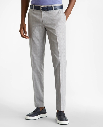 Soho Fit Windowpane Stretch Advantage Chino® Pants, image 1
