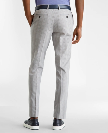 Soho Fit Windowpane Stretch Advantage Chino® Pants, image 3