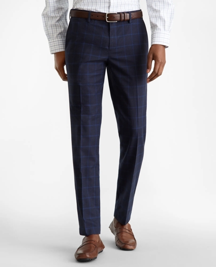 Soho Fit Glen Plaid Stretch Advantage Chino® Pants, image 1