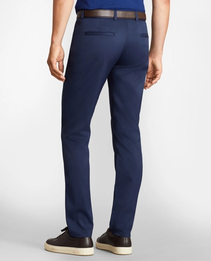 Slim-Fit Five-Pocket Brooks Brothers Stretch Performance Pants, image 3