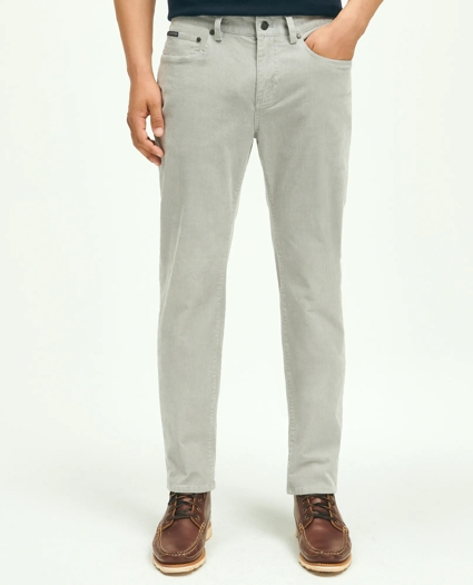 Five-Pocket Stretch Corduroy Pants, image 1