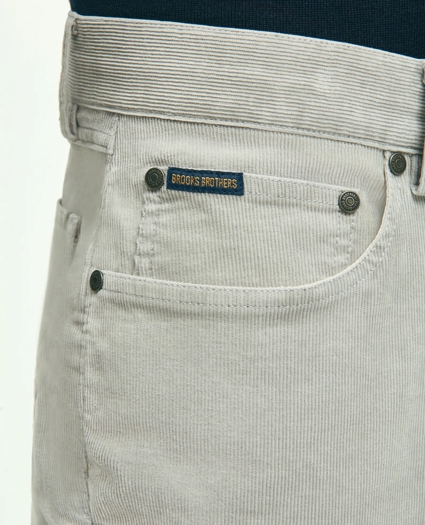 Five-Pocket Stretch Corduroy Pants, image 3