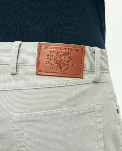 Five-Pocket Stretch Corduroy Pants, image 4