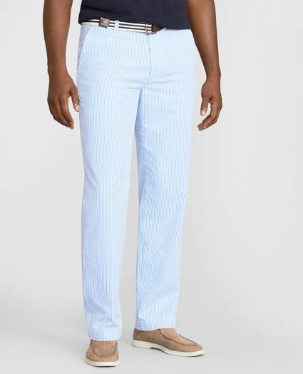 Clark Fit Stripe Seersucker Pants, image 1