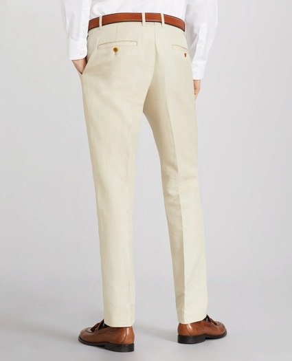 Soho Fit Linen and Cotton Chino Pants, image 3
