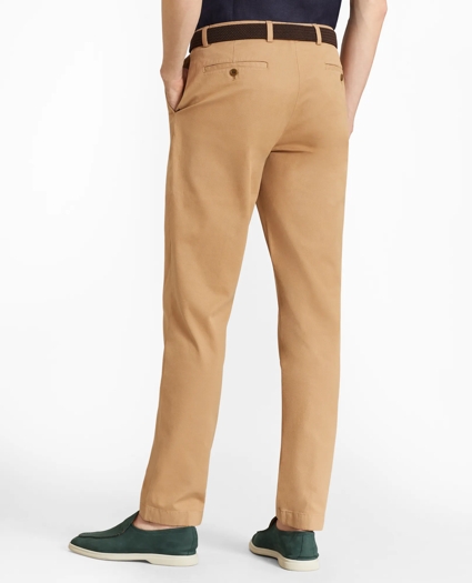 Milano Fit Garment-Dyed Stretch Chino Pants, image 3