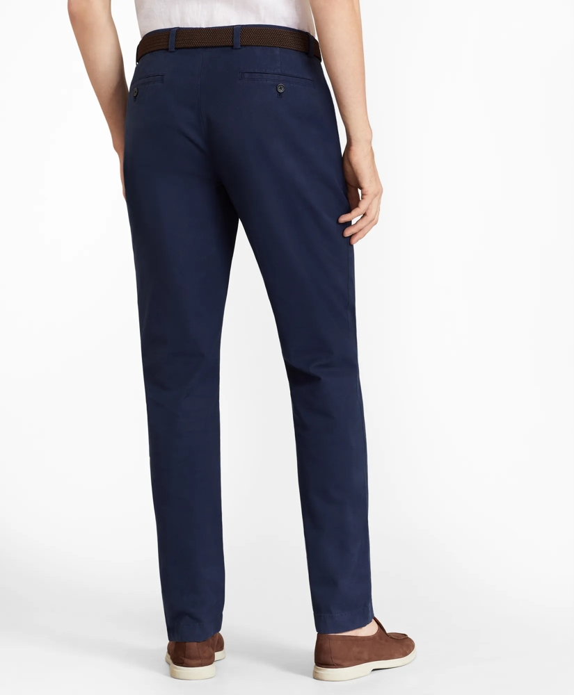 Milano Fit Garment-Dyed Stretch Chino Pants, image 3