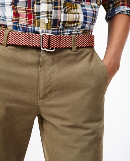 Milano Fit Garment-Dyed Stretch Chino Pants, image 3