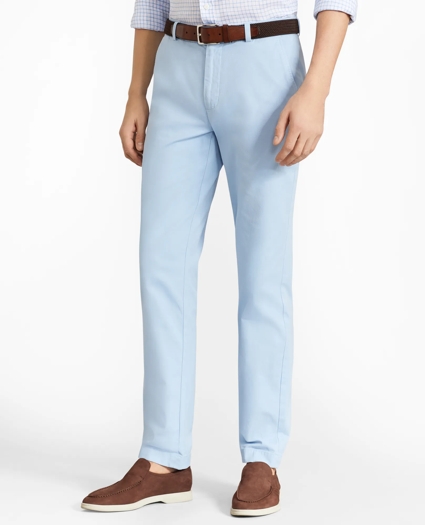 Milano Fit Garment-Dyed Stretch Chino Pants, image 1