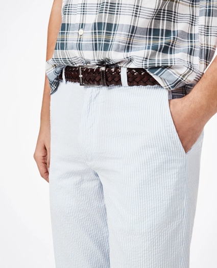 Clark Fit Striped Seersucker Pants, image 3