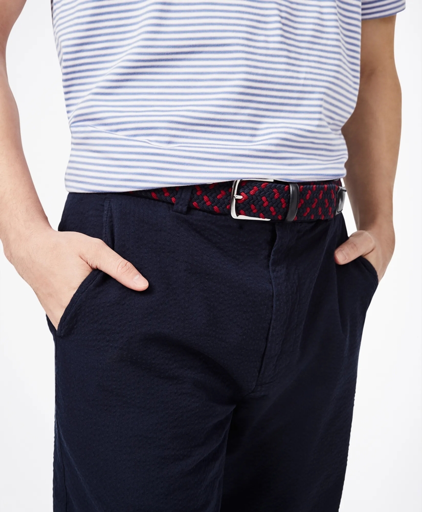 Clark Fit Striped Seersucker Pants, image 3