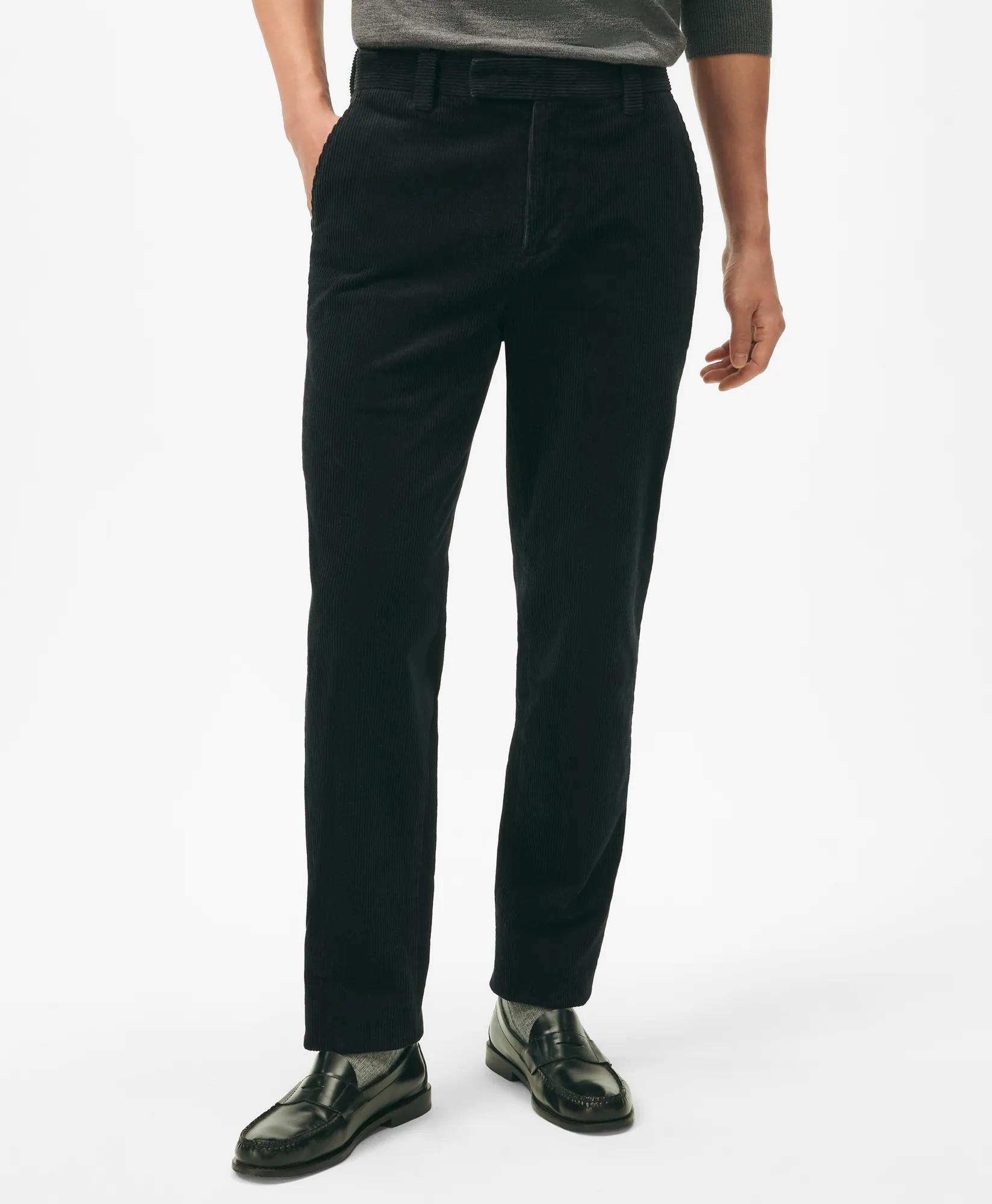 Milano Slim-Fit Wide-Wale Corduroy Pants, image 1