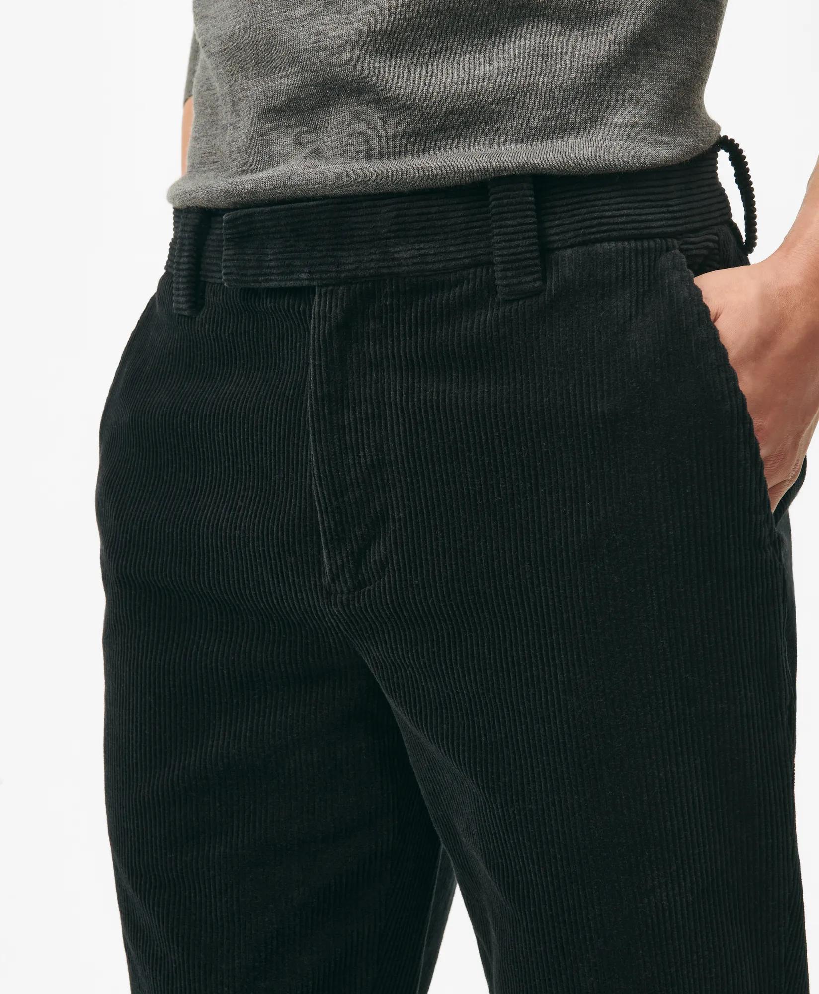 Milano Slim-Fit Wide-Wale Corduroy Pants, image 2