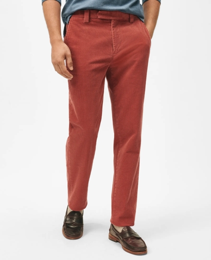 Milano Slim-Fit Wide-Wale Corduroy Pants, image 1