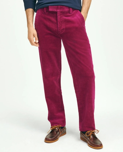Clark Straight-Fit Wide-Wale Corduroy Pants, image 1