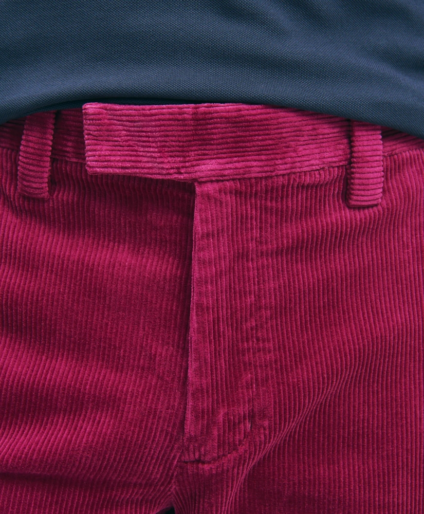 Clark Straight-Fit Wide-Wale Corduroy Pants, image 3