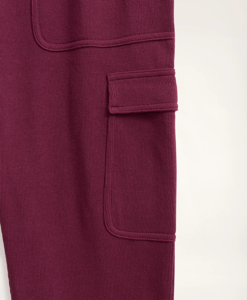 Ribbed French Terry Cargo Joggers, image 3