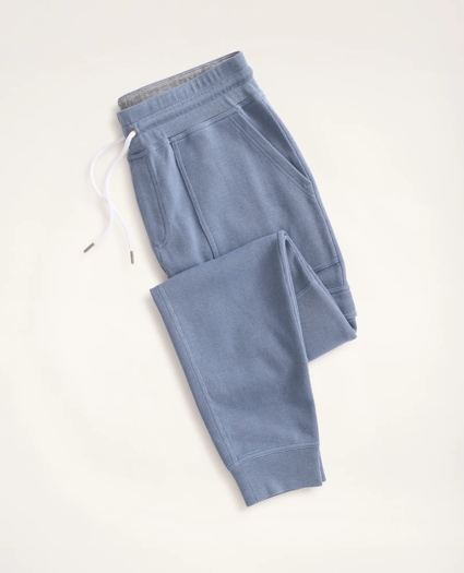 Ribbed French Terry Cargo Joggers, image 1