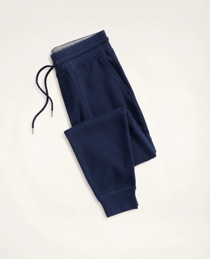 Ribbed French Terry Cargo Joggers, image 1