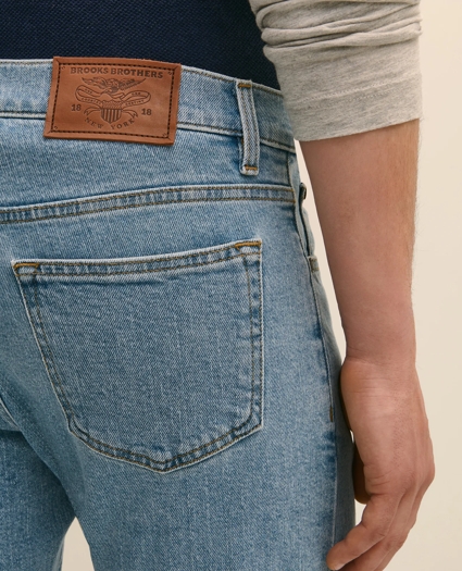 Slim Fit Denim Jeans, image 6