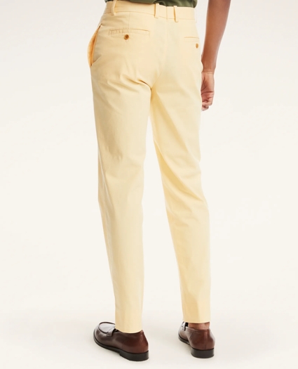 Milano Slim-Fit Stretch Supima® Cotton Poplin Chino Pants, image 2