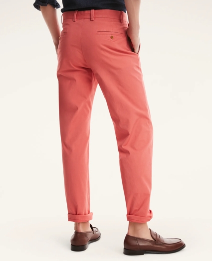 Clark Straight-Fit Stretch Supima® Cotton Poplin Chino Pants, image 3