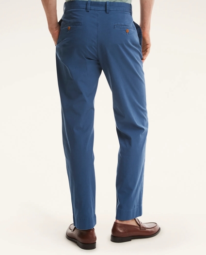 Clark Straight-Fit Stretch Supima® Cotton Poplin Chino Pants, image 2