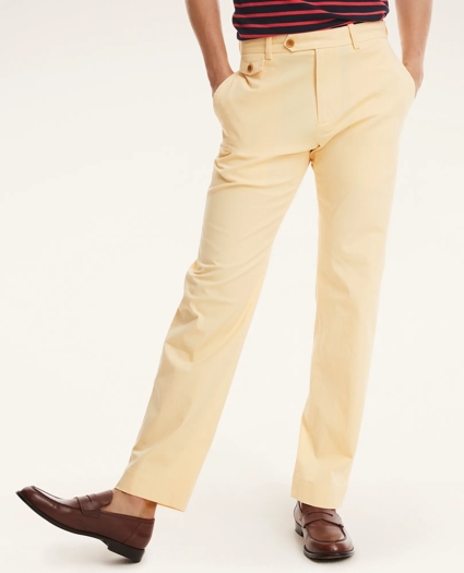 Clark Straight-Fit Stretch Supima® Cotton Poplin Chino Pants, image 1
