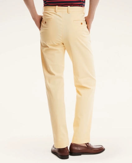 Clark Straight-Fit Stretch Supima® Cotton Poplin Chino Pants, image 2