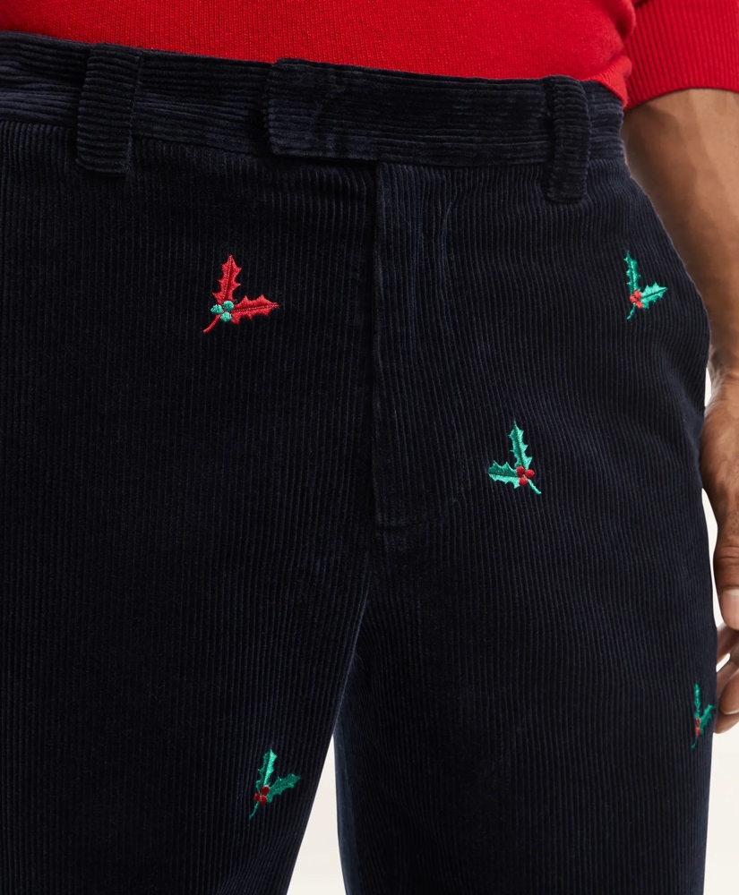 Stretch Cotton Holly Corduroy Pants, image 3