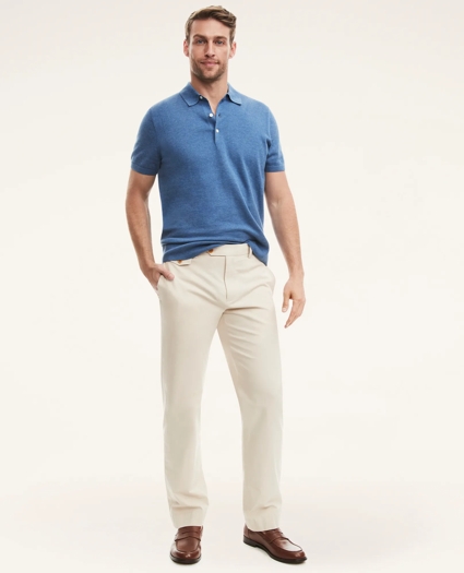 Clark Straight-Fit Stretch Supima® Cotton Poplin Chino Pants, image 2