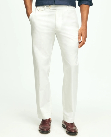 Clark Straight-Fit Stretch Supima® Cotton Poplin Chino Pants, image 1