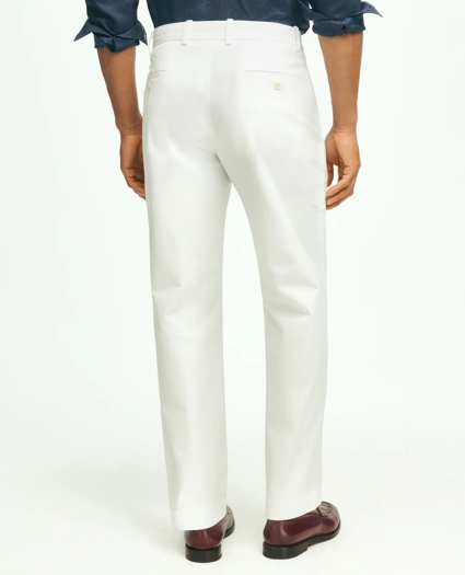 Clark Straight-Fit Stretch Supima® Cotton Poplin Chino Pants, image 2