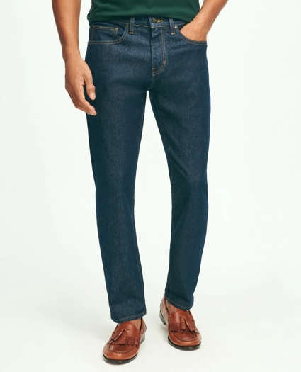Straight Fit Denim Jeans, image 1