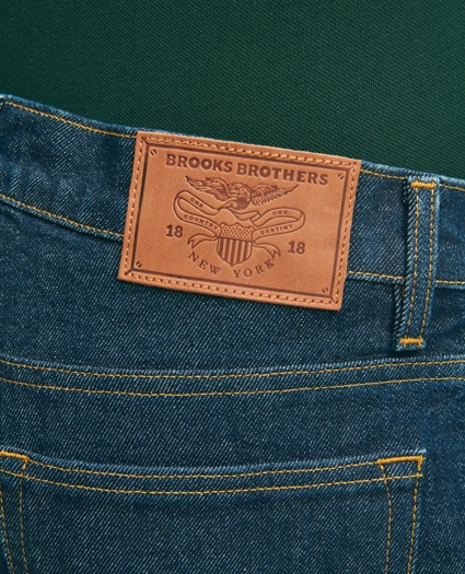 Straight Fit Denim Jeans, image 3