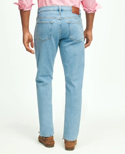 Straight Fit Denim Jeans, image 2