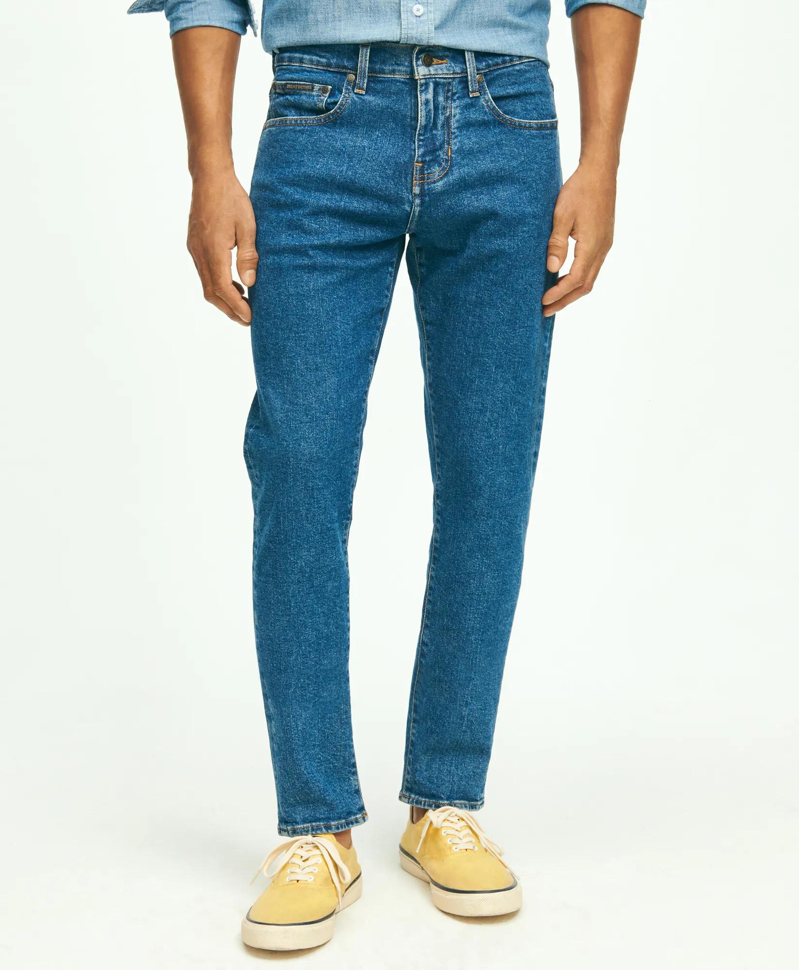 Straight Fit Denim Jeans