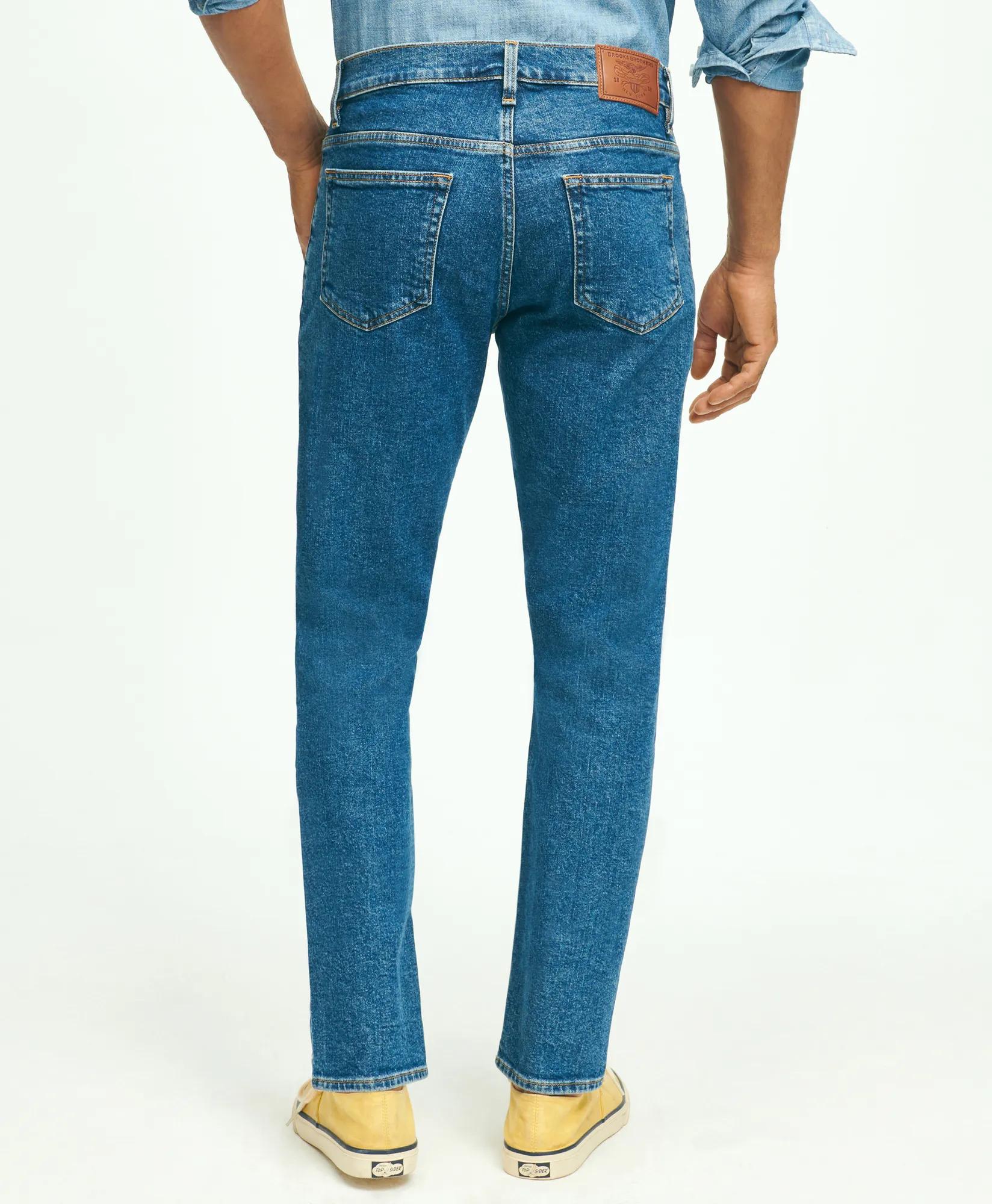 Straight Fit Denim Jeans