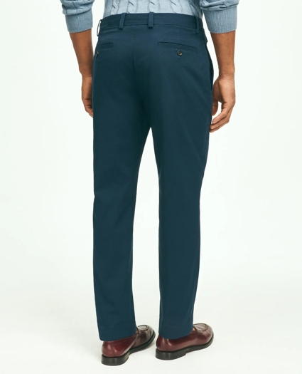 Milano Slim-Fit Stretch Supima® Cotton Washed Chino Pants, image 2