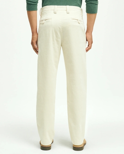 Traditional Fit Cotton Wide-Wale Corduroy Pants, image 3