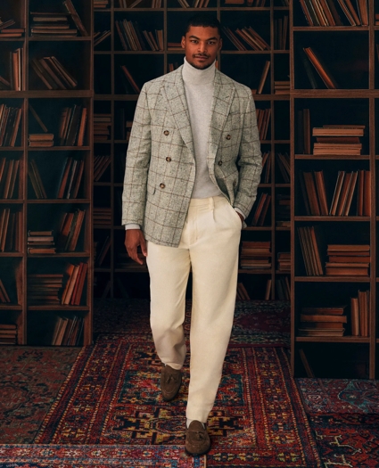 Traditional Fit Cotton Wide-Wale Corduroy Pants, image 4