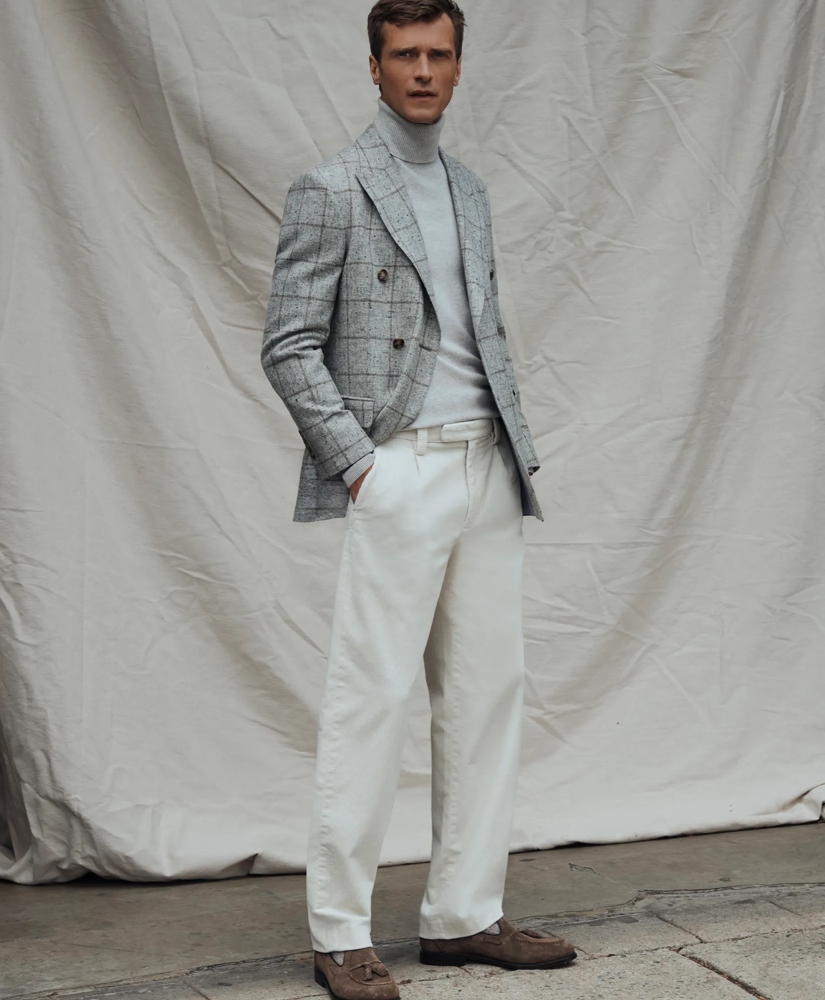 Traditional Fit Cotton Wide-Wale Corduroy Pants, image 2