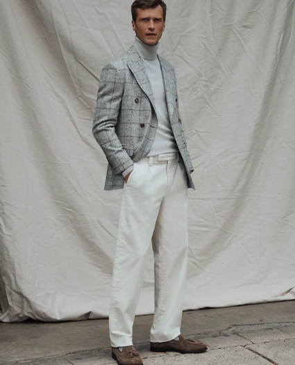 Traditional Fit Cotton Wide-Wale Corduroy Pants, image 2