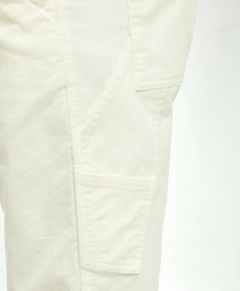 Slim Fit Stretch Cotton Corduroy Carpenter Pants, image 5