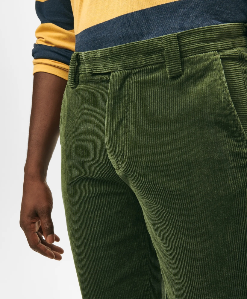 Regular Fit Cotton Wide-Wale Corduroy Pants, image 3