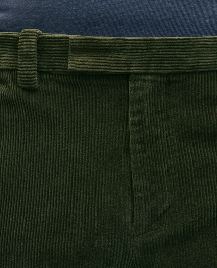 Regular Fit Cotton Wide-Wale Corduroy Pants, image 4